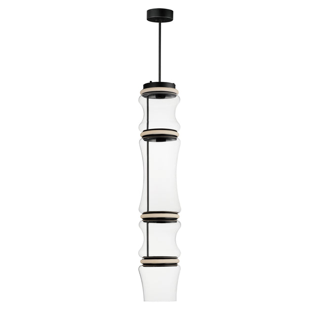 E21384-18BK - 4 Light Syndicate 8.75" Chandelier - Black