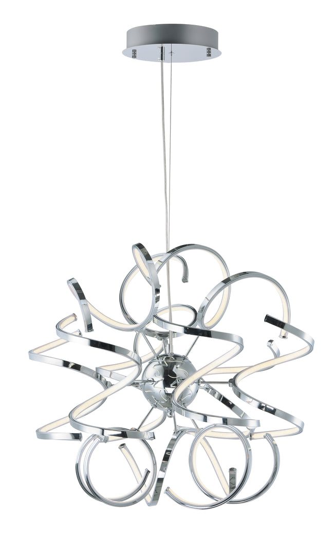 E21411-PC - Chaos 24" Pendant - Polished Chrome