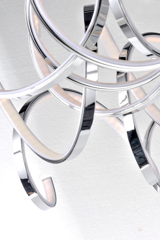 E21415-PC - Chaos 29" Pendant - Polished Chrome