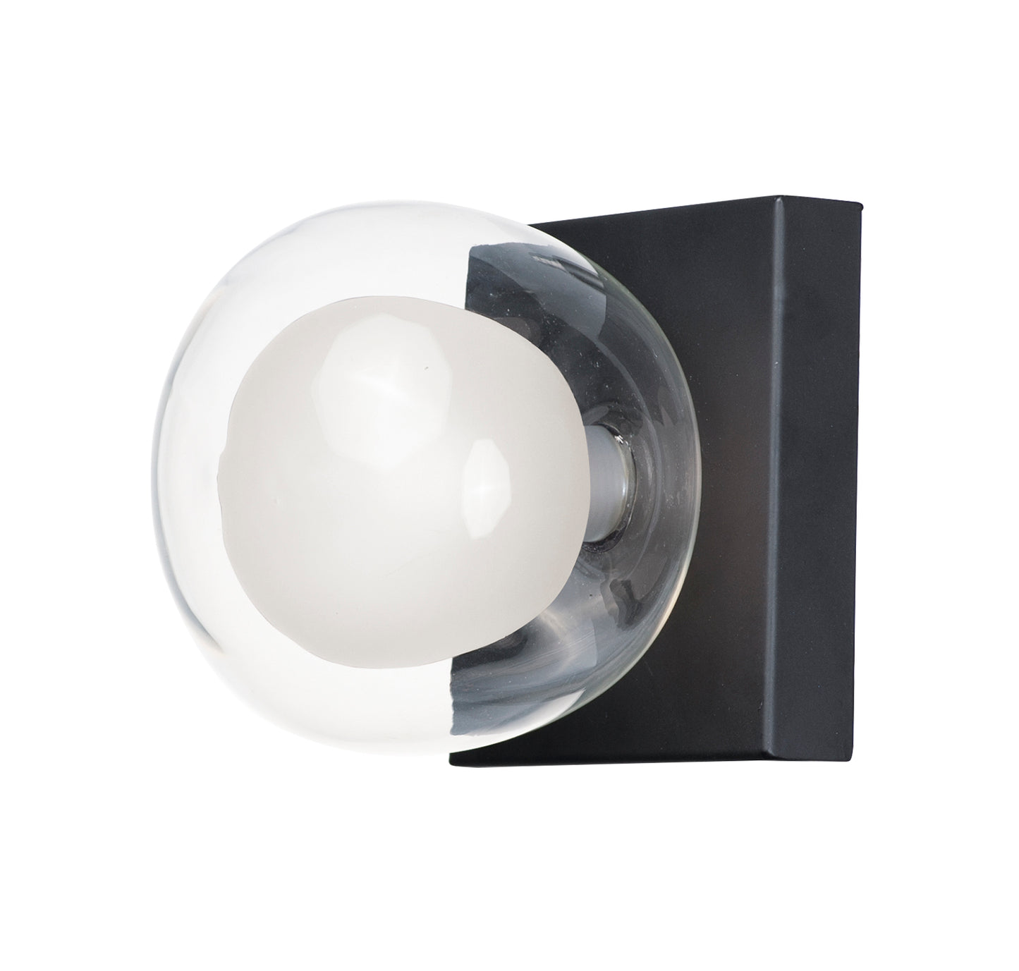 E21451-93BK - Pod 4.75" Wall Sconce - Black