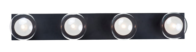 E21454-93BK - Pod 4-Light LED Bath Vanity - Black