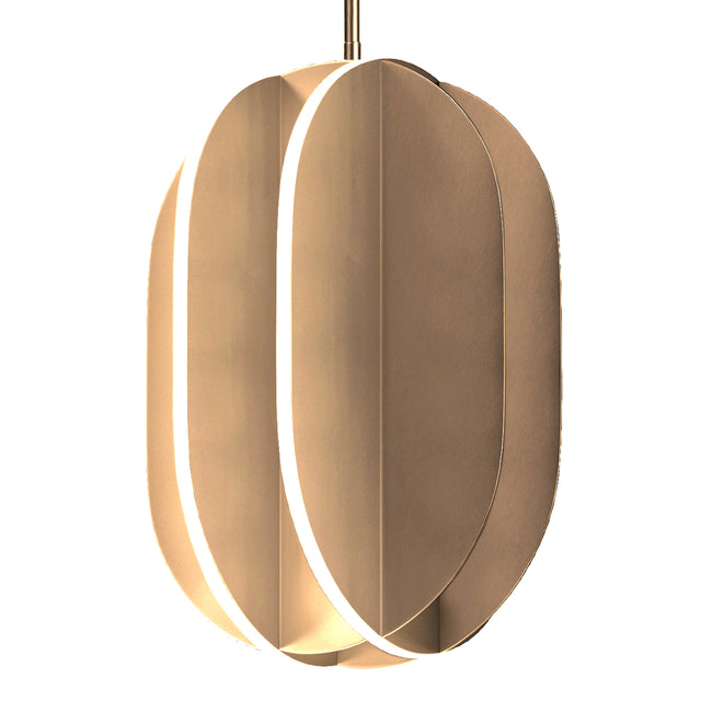 E21486-SBR - Interval 14" Pendant - Satin Brass