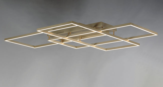 E21513-CHP - Traverse LED 24" Flush Mount Ceiling Light - Champagne