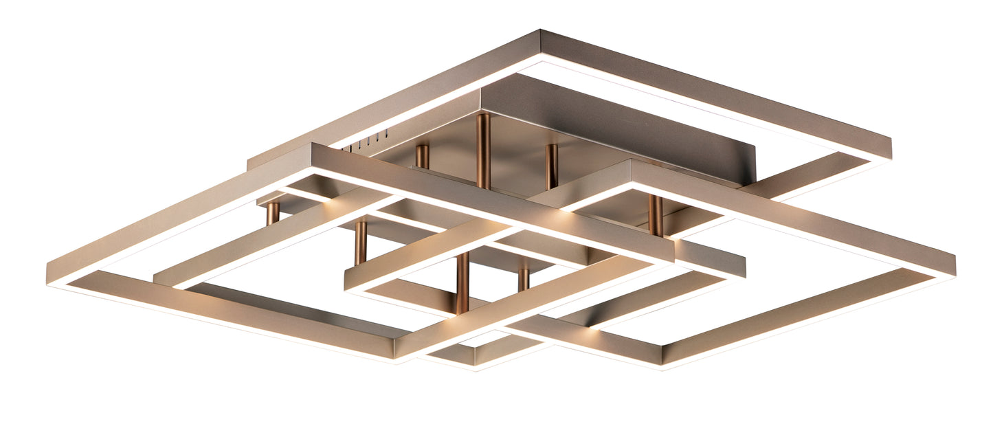 E21518-CHP - Traverse LED 31" Flush Mount Ceiling Light - Champagne