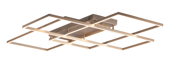 E21519-CHP - Traverse LED 48" Flush Mount Ceiling Light - Champagne