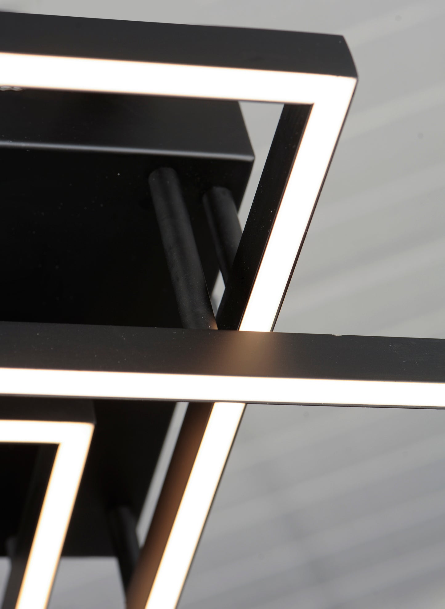 E21519-BK - Traverse LED 48" Flush Mount Ceiling Light - Black