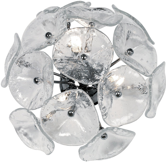 E22091-28 - Fiori 14" Wall Sconce - Polished Chrome