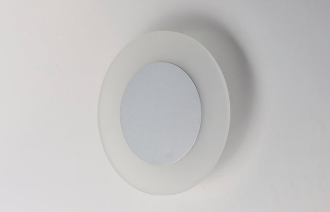 E22661-11MS - Saturn II LED Flush Mount/Wall Sconce - Matte Silver