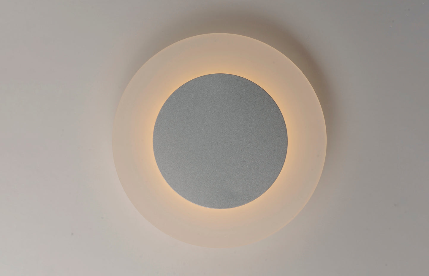 E22661-11MS - Saturn II LED Flush Mount/Wall Sconce - Matte Silver