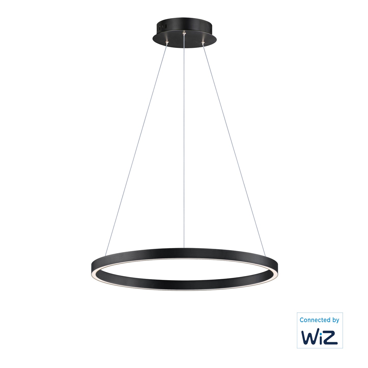 E22724-BK - Groove WiZ 24" Pendant - Black