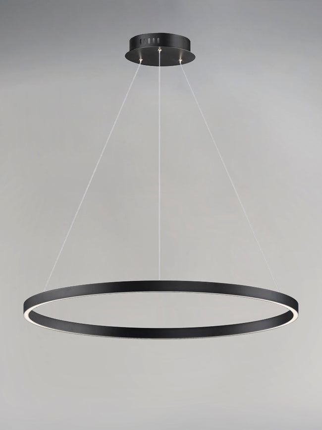 E22724-BK - Groove WiZ 24" Pendant - Black