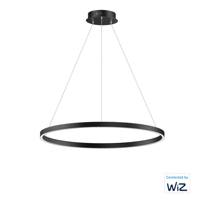 E22726-BK - Groove WiZ 32" Pendant - Black