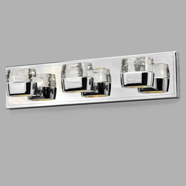 E22893-89PC - Volt 6-Light LED Bath Vanity - Polished Chrome