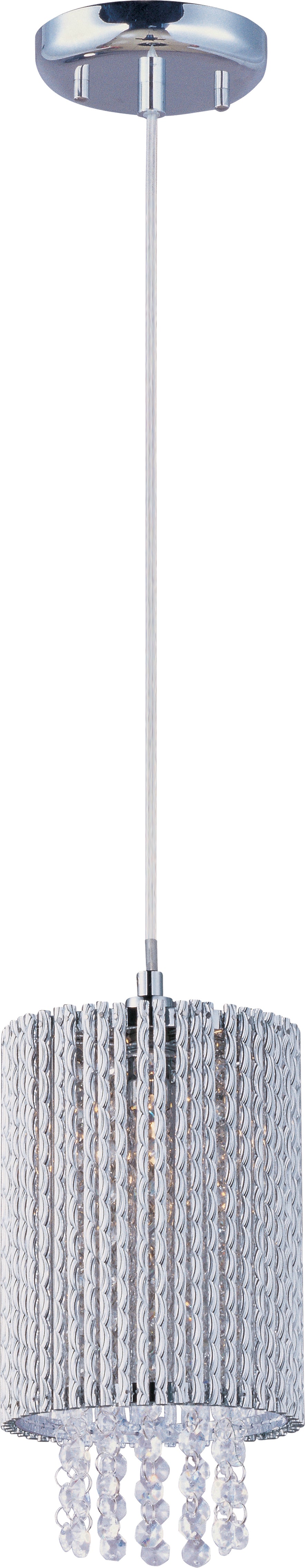 E23140-10PC - Spiral 12" Pendant - Polished Chrome