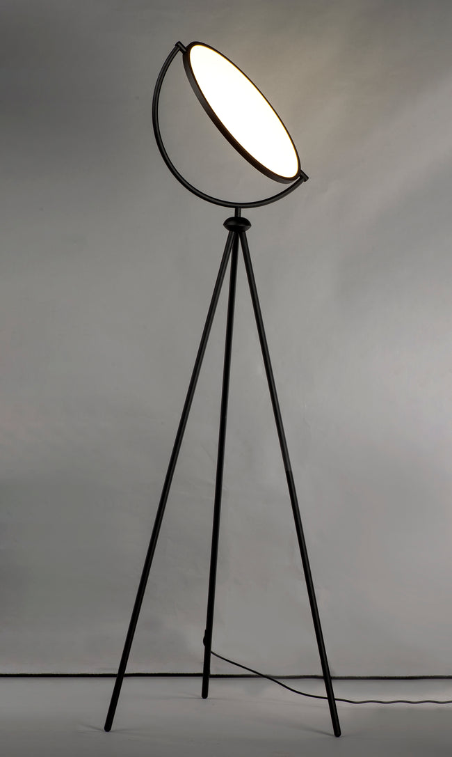 E23299-BK - Paddle 68" Floor Lamp - Black