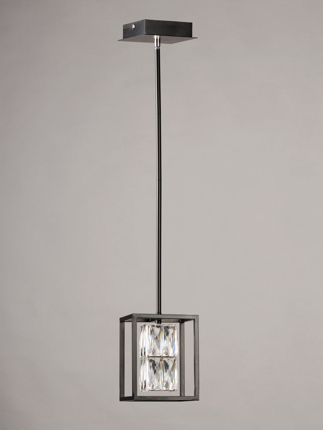 E23301-20BK - Zephyr 8" Pendant - Black