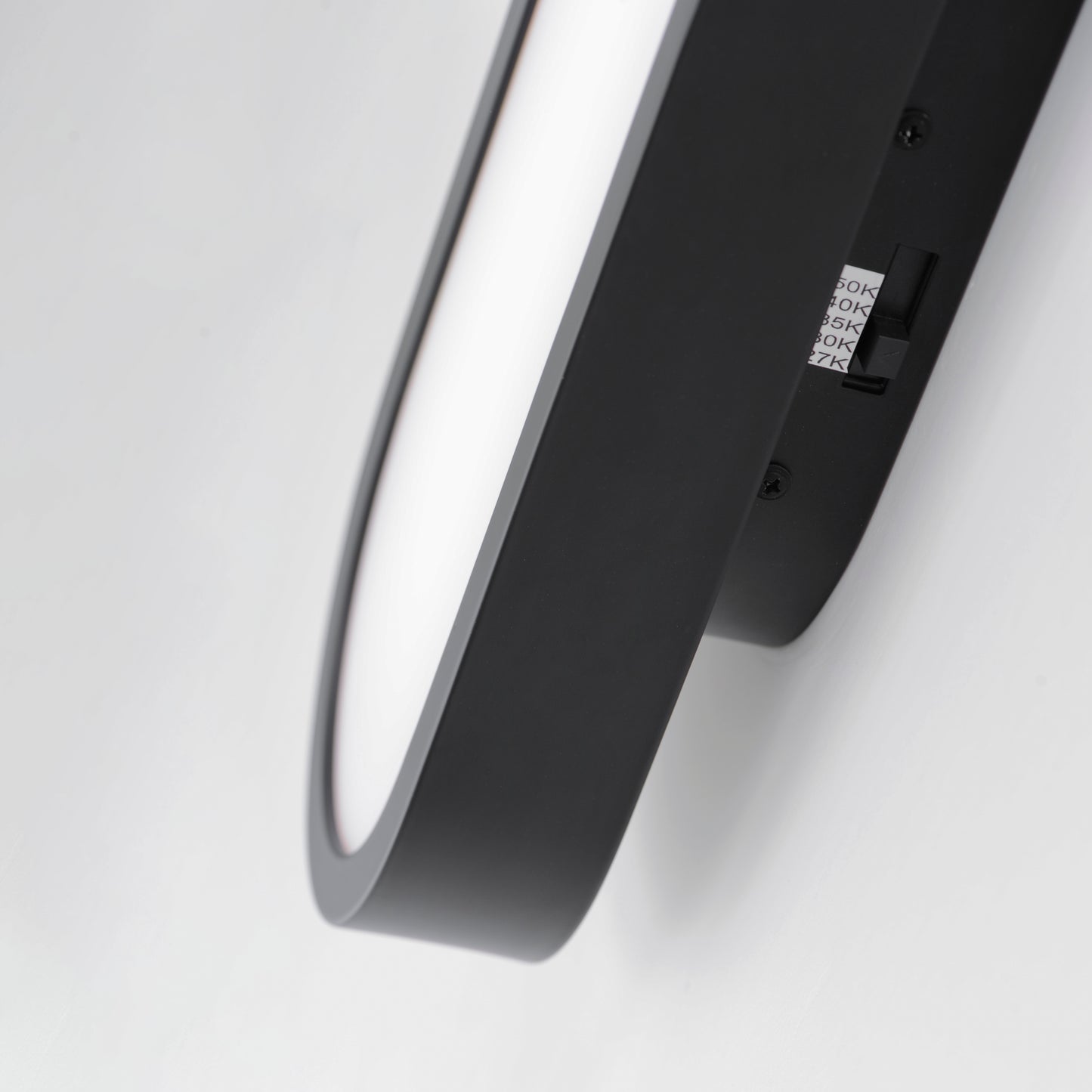 E23421-BK - Latitude 18" LED Bath Sconce - Black