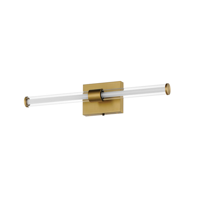 E23442-10NAB - Fuse 24" LED Bath Vanity CCT Select - Natural Aged Brass