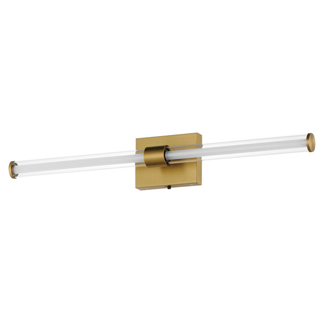 E23443-144NAB - Fuse 30" LED Bath Vanity CCT Select - Natural Aged Brass