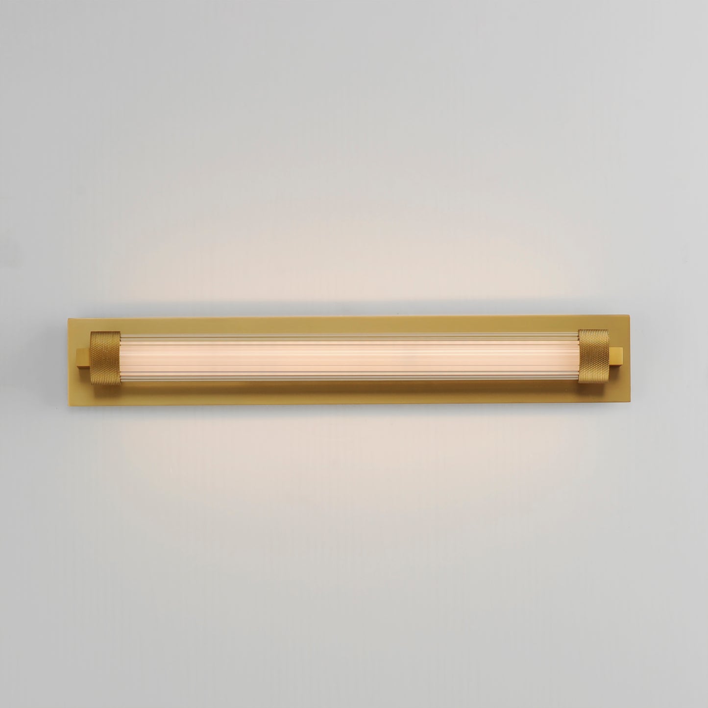 E23480-144NAB - Doric 19" Wall Sconce - Natural Aged Brass