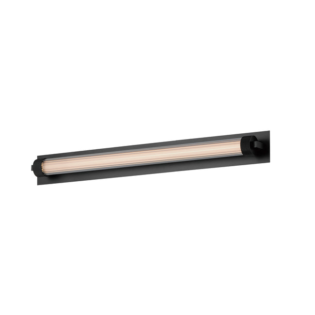 E23482-144BK - Doric 26" Wall Sconce - Black