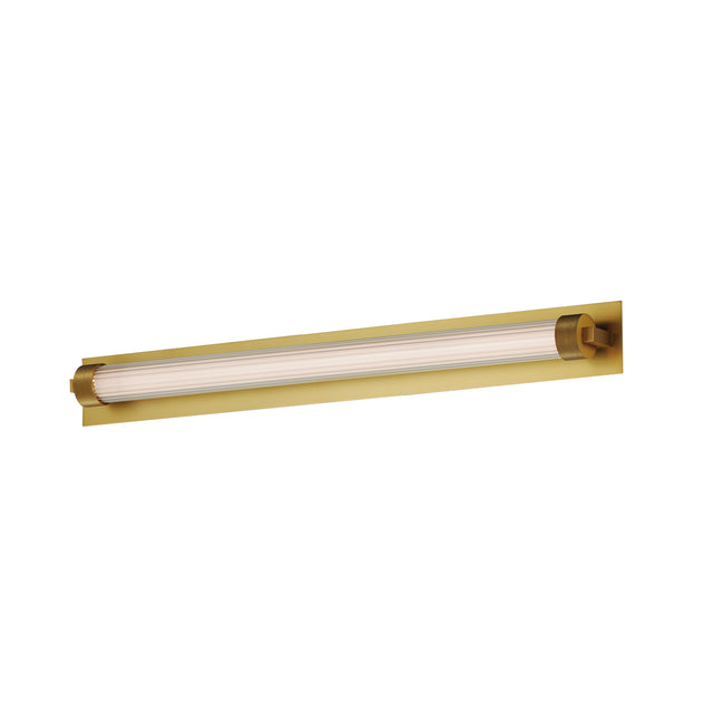 E23482-144NAB - Doric 26" Wall Sconce - Natural Aged Brass