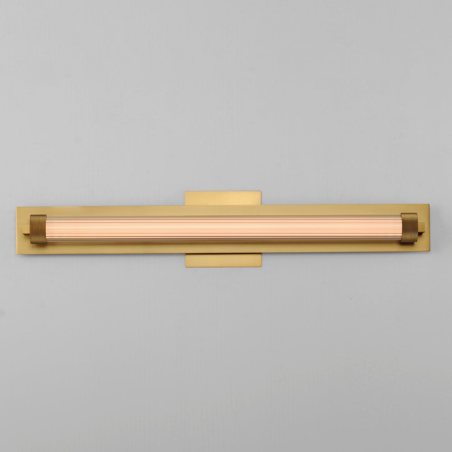 E23482-144NAB - Doric 26" Wall Sconce - Natural Aged Brass