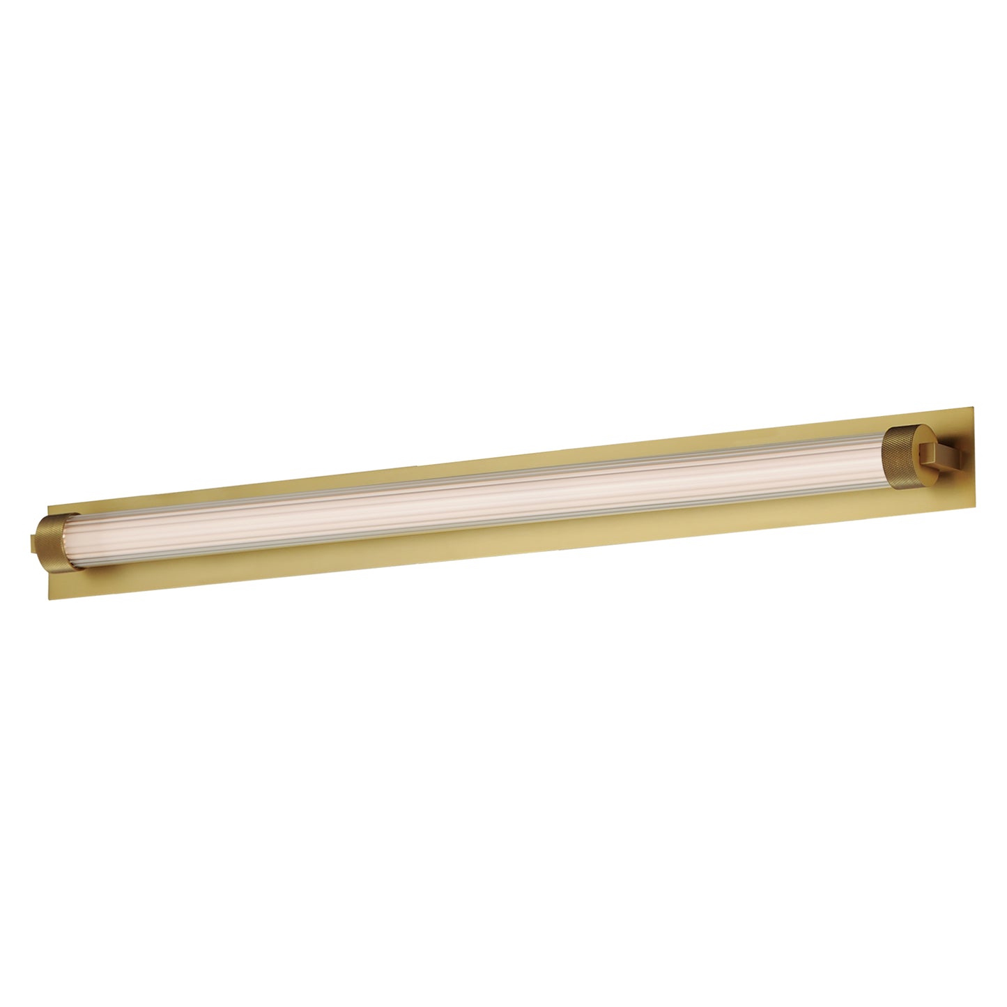 E23484-144NAB - Doric 30" Wall Sconce - Natural Aged Brass
