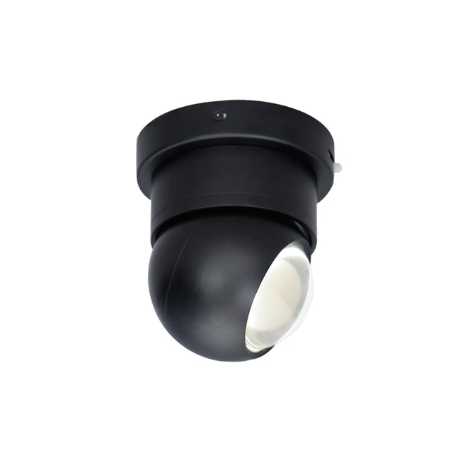 E23510-BK - Nodes 4.75" Flush Mount Ceiling Light - Black