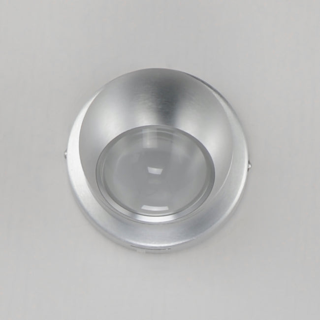 E23510-AL - Nodes 4.75" Flush Mount Ceiling Light - Brushed Aluminum