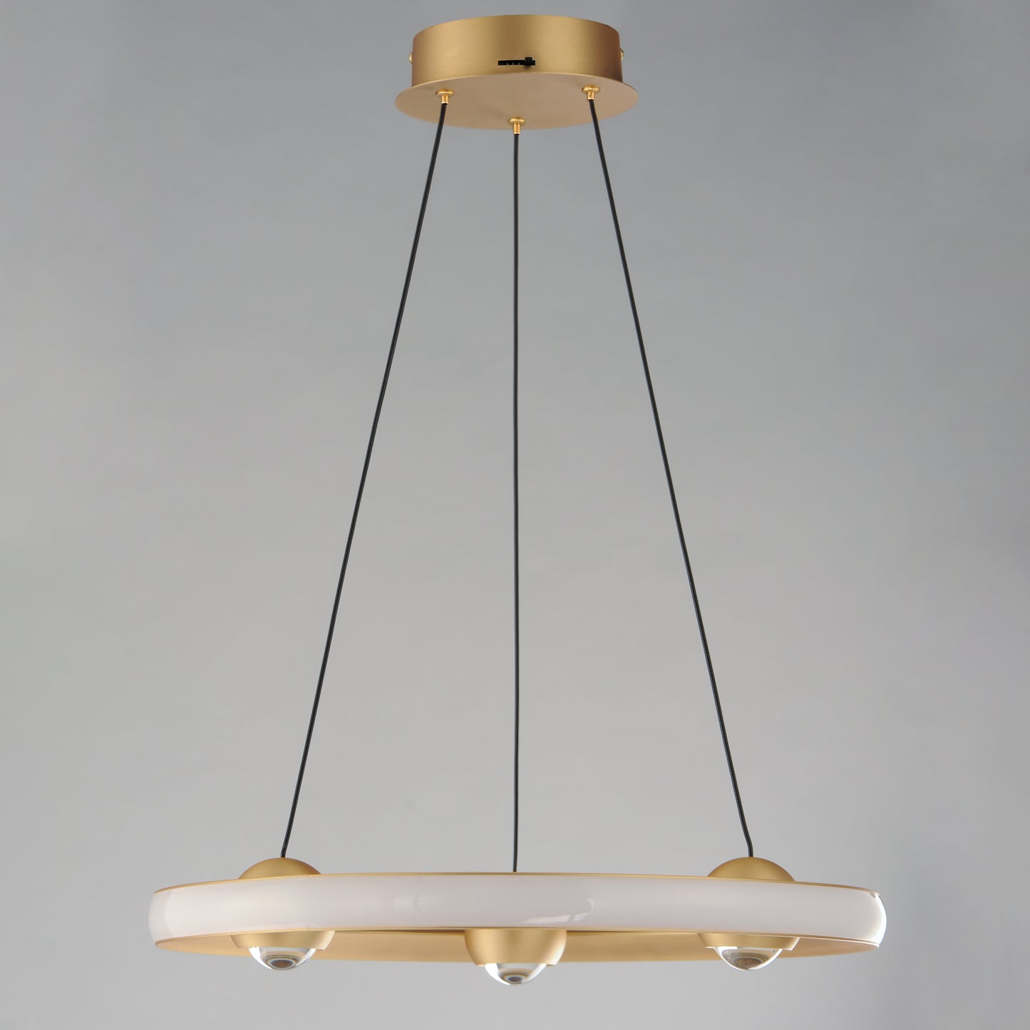 E23511-GLD - Nodes 18" Chandelier - Gold