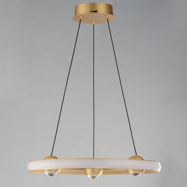 E23511-GLD - Nodes 18" Chandelier - Gold
