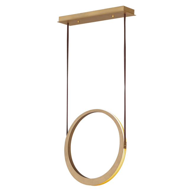 E24081-NAB - Tether 20" Pendant - Natural Aged Brass