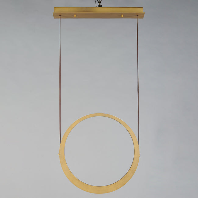 E24081-NAB - Tether 20" Pendant - Natural Aged Brass