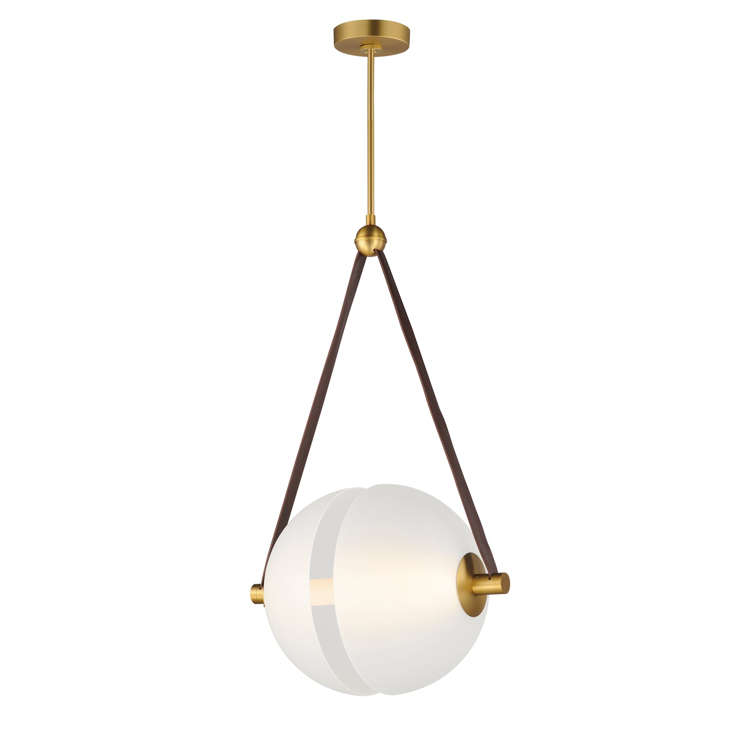 E24089-90NAB - Dispatch 42" Pendant - Natural Aged Brass