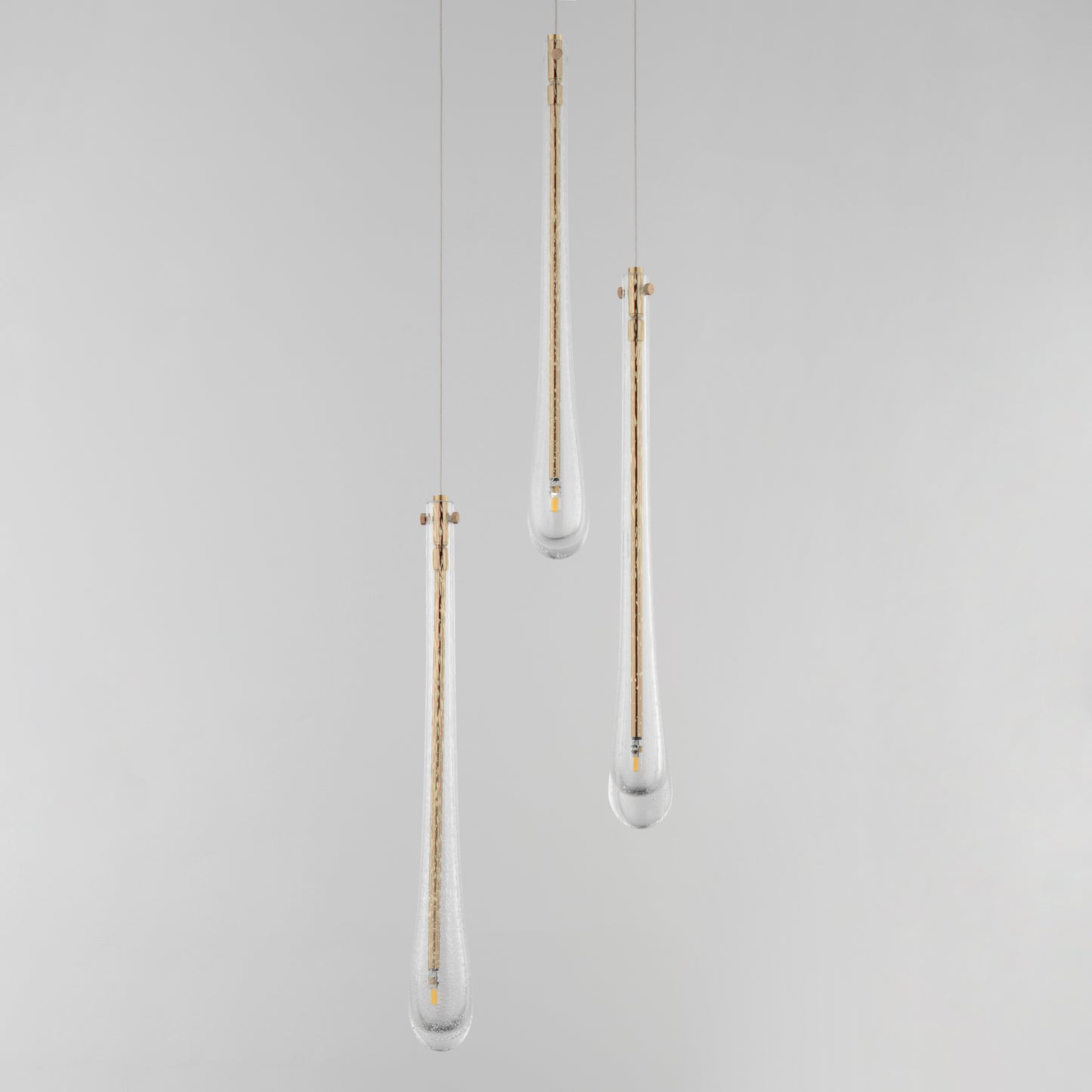 E24213-118GLD - 3 Light Stillo 10" Chandelier - Gold