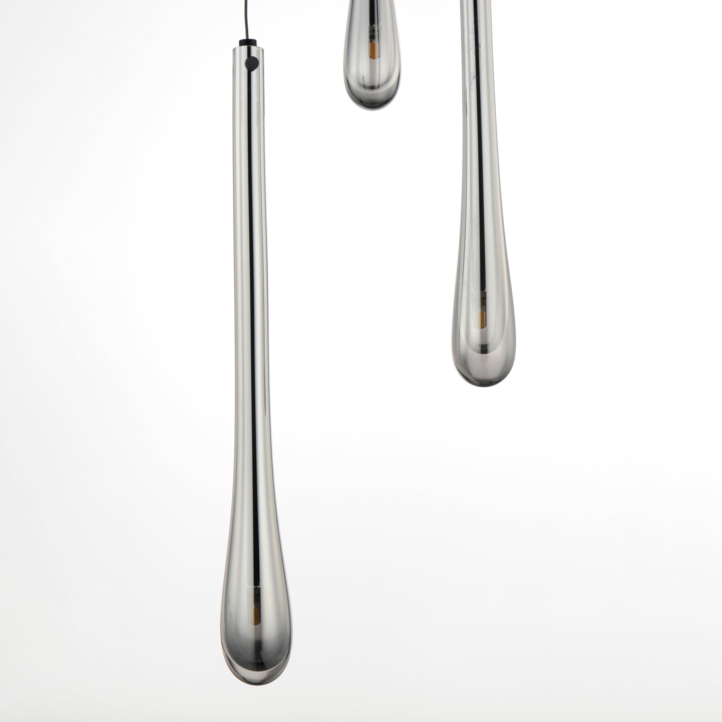 E24213-138BK - 3 Light Stillo 10" Chandelier - Black