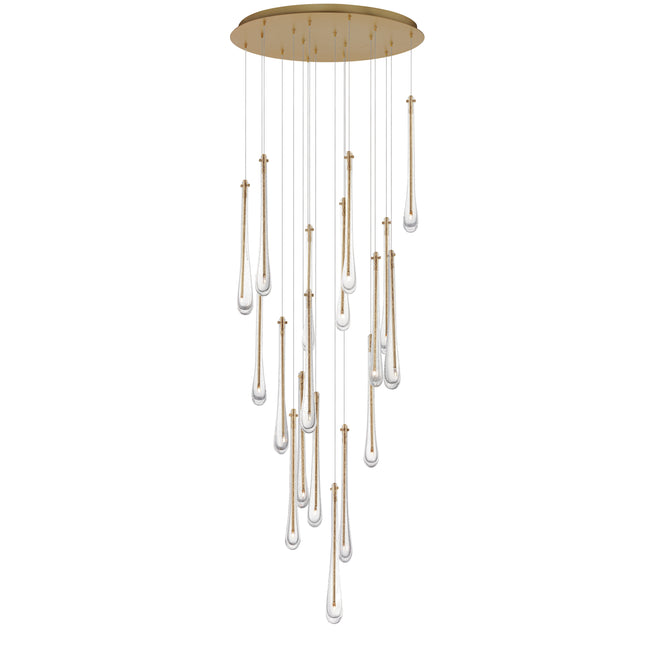 E24219-118GLD - 18 Light Stillo 26" Chandelier - Gold