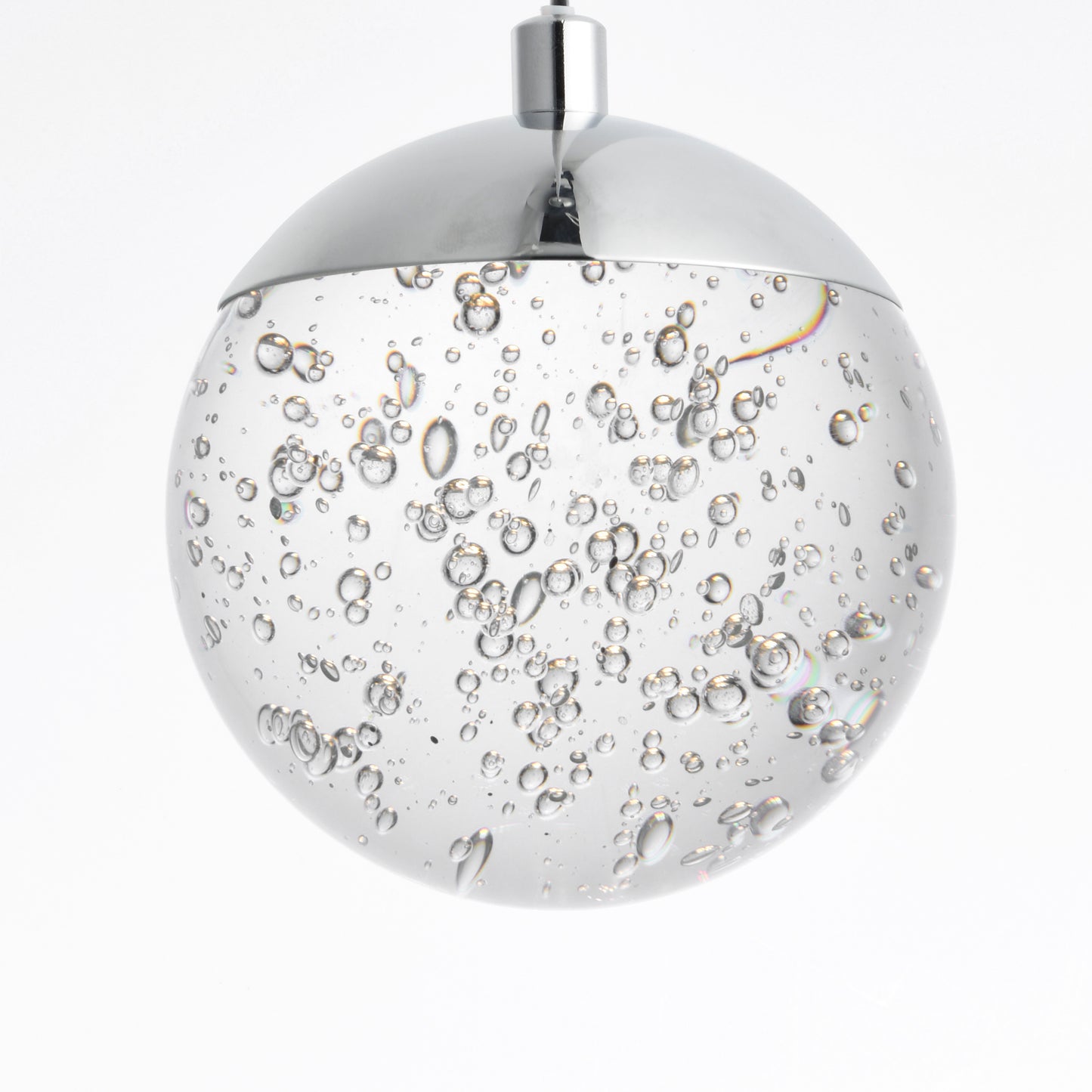 E24263-91PC - 3 Light Orb II 12" Chandelier - Polished Chrome