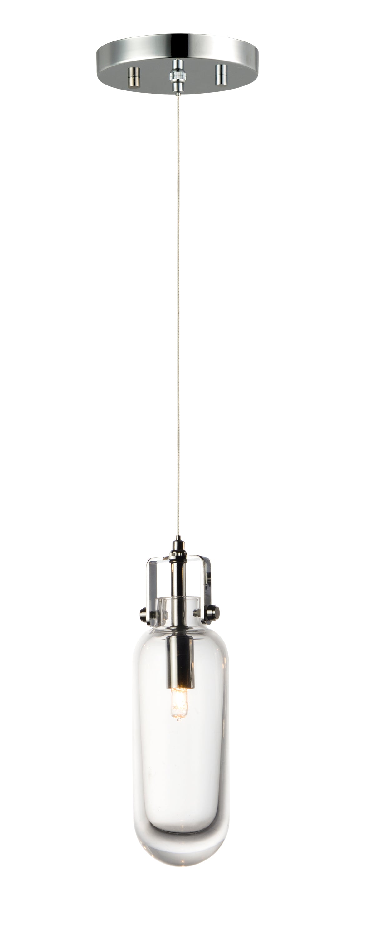 E24300-18PC - Kem 10" Pendant - Polished Chrome