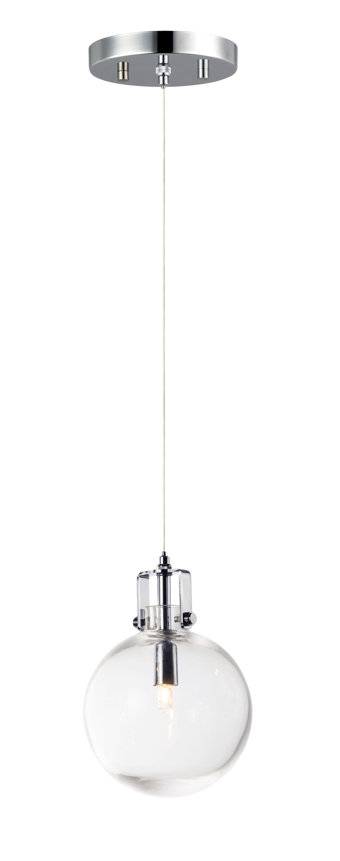 E24302-18PC - Kem 8.75" Pendant - Polished Chrome