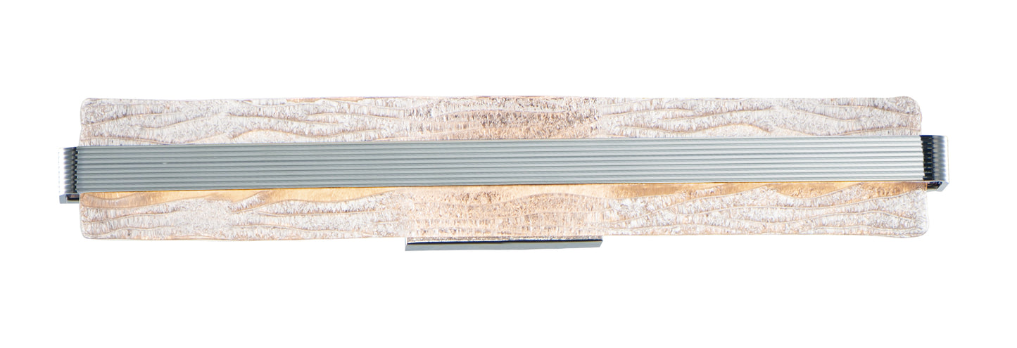 E24426-124PC - Ripple 30" LED Bath Vanity - Polished Chrome