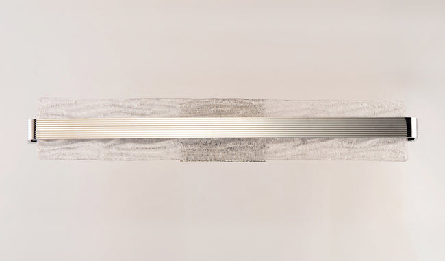 E24426-124PC - Ripple 30" LED Bath Vanity - Polished Chrome