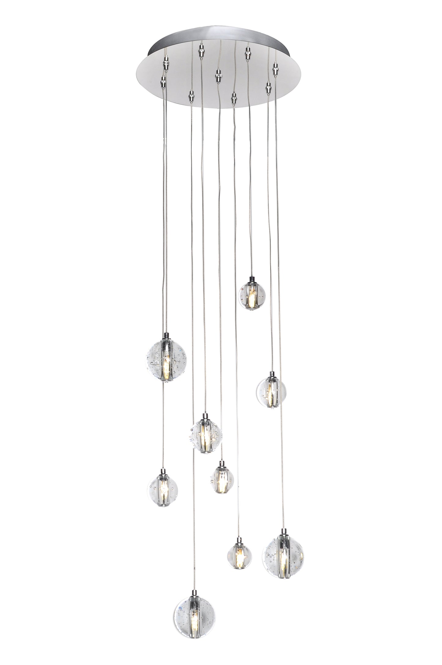 E24506-91PC - 9 Light Harmony 13" Chandelier - Polished Chrome