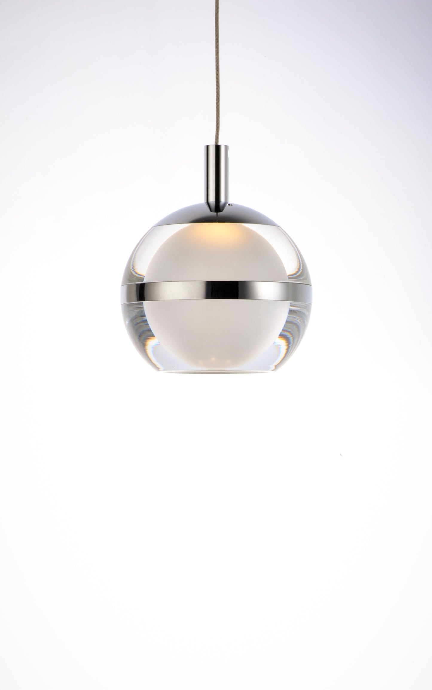 E24598-93PC - 8 Light Swank 19" Chandelier - Polished Chrome