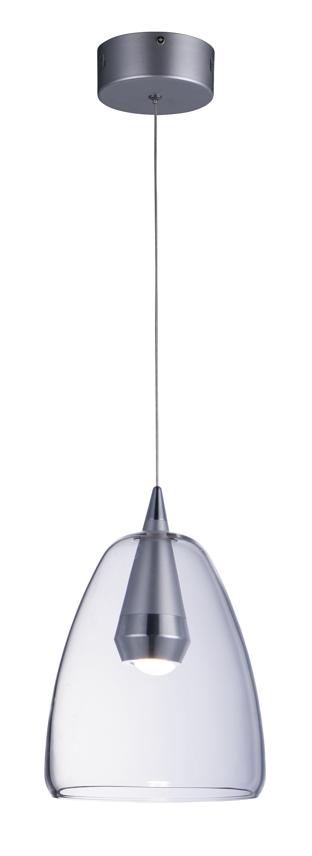 E24608-18PCSV - Sven 11" Pendant - Polished Chrome / Silver