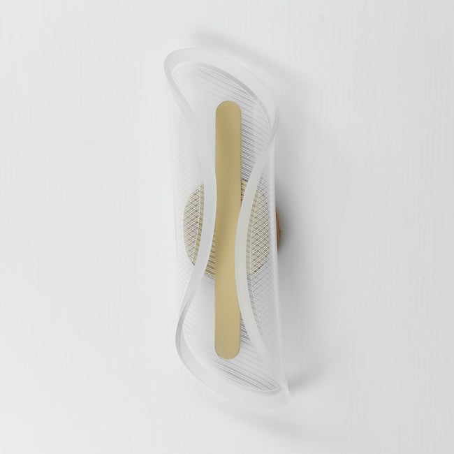 E24711-144GLD - Manta 17" Wall Sconce - Gold