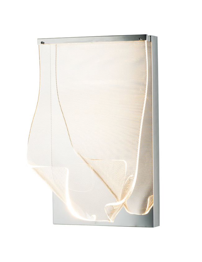 E24871-133PC - Rinkle 17" Wall Sconce - Polished Chrome