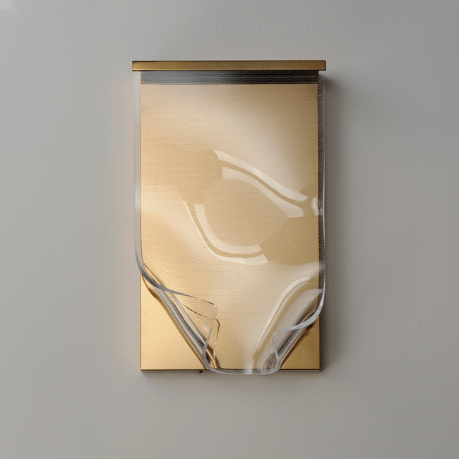 E24871-133FG - Rinkle 17" Wall Sconce - French Gold