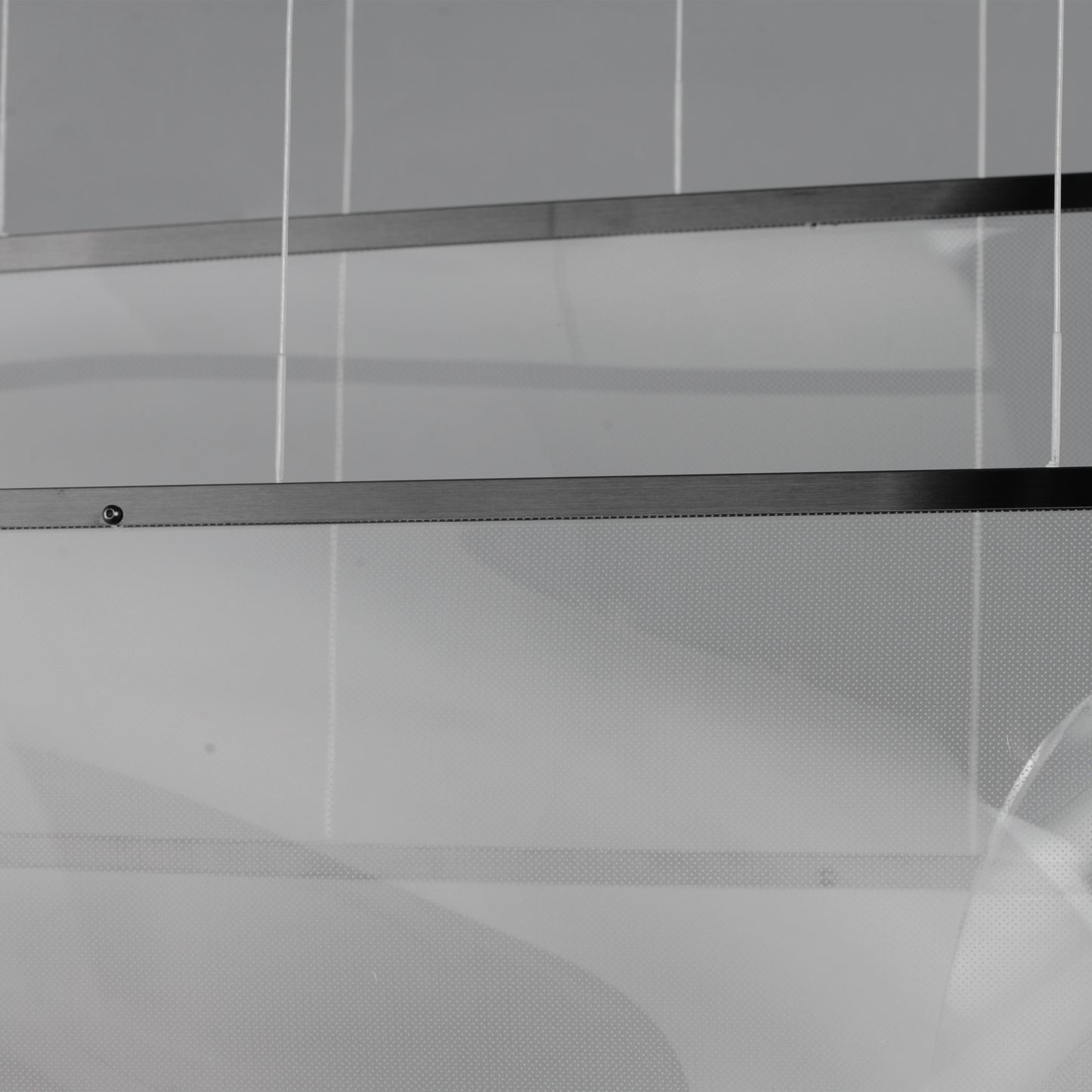 E24873-133BGM - 3 Light Rinkle 15" Chandelier - Brushed Gunmetal